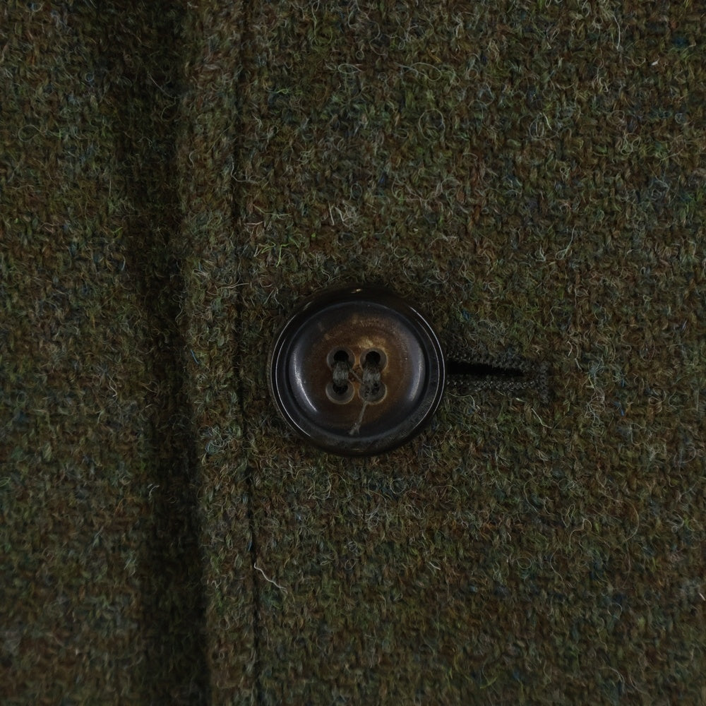 NIGEL CABOURN(ナイジェルケーボン) 21AW ×HARRIS TWEED MADE IN U.K. OW-11 NAM COAT CLASSIC イギリス製 ハリスツイード クラシックウールコート 8043-11-00030