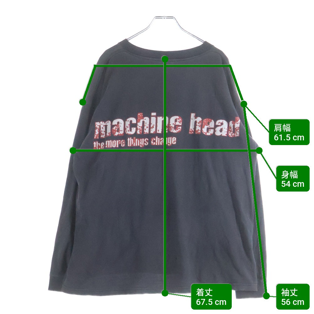 VINTAGE(ヴィンテージ) 90s Machine Head The More Things Change L/S マシーンヘッド 両面プリント ロンT 長袖カットソー