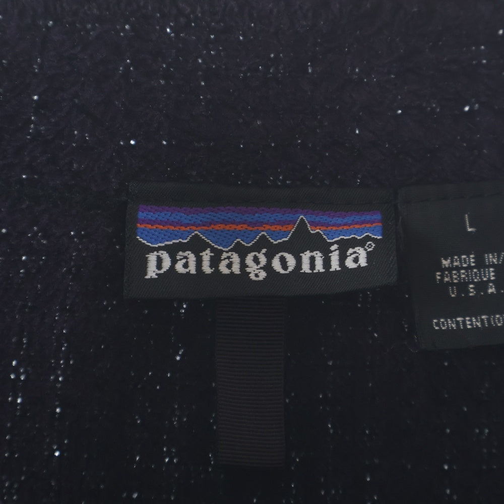 PATAGONIA(パタゴニア) 00s Fleece Jacket 36100 レギュレーター フリース ジャケット ブラック/パープル