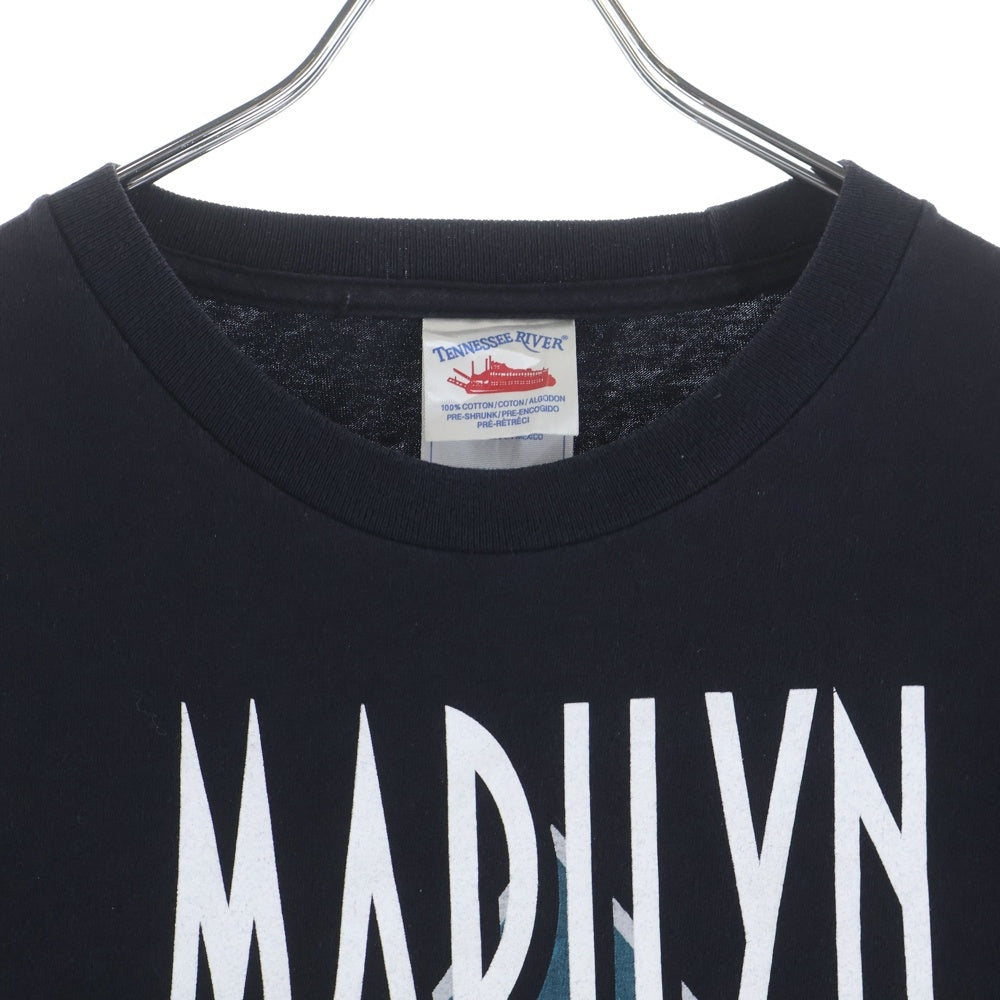 VINTAGE(ヴィンテージ) 00s MARILYN MANSON GROTESK BURLESK TOUR マリリンマンソン Tシャツ 半袖 カットソー ブラック