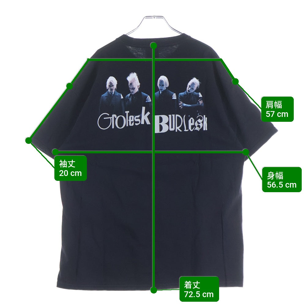 VINTAGE(ヴィンテージ) 00s MARILYN MANSON GROTESK BURLESK TOUR マリリンマンソン Tシャツ 半袖 カットソー ブラック