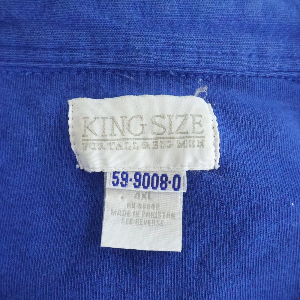 VINTAGE(ヴィンテージ) KING SIZE COTTON OVERSIZE SHORT SLEEVE SWEAT SHIRT キングサイズ オーバー スウェット 半袖シャツ ブルー