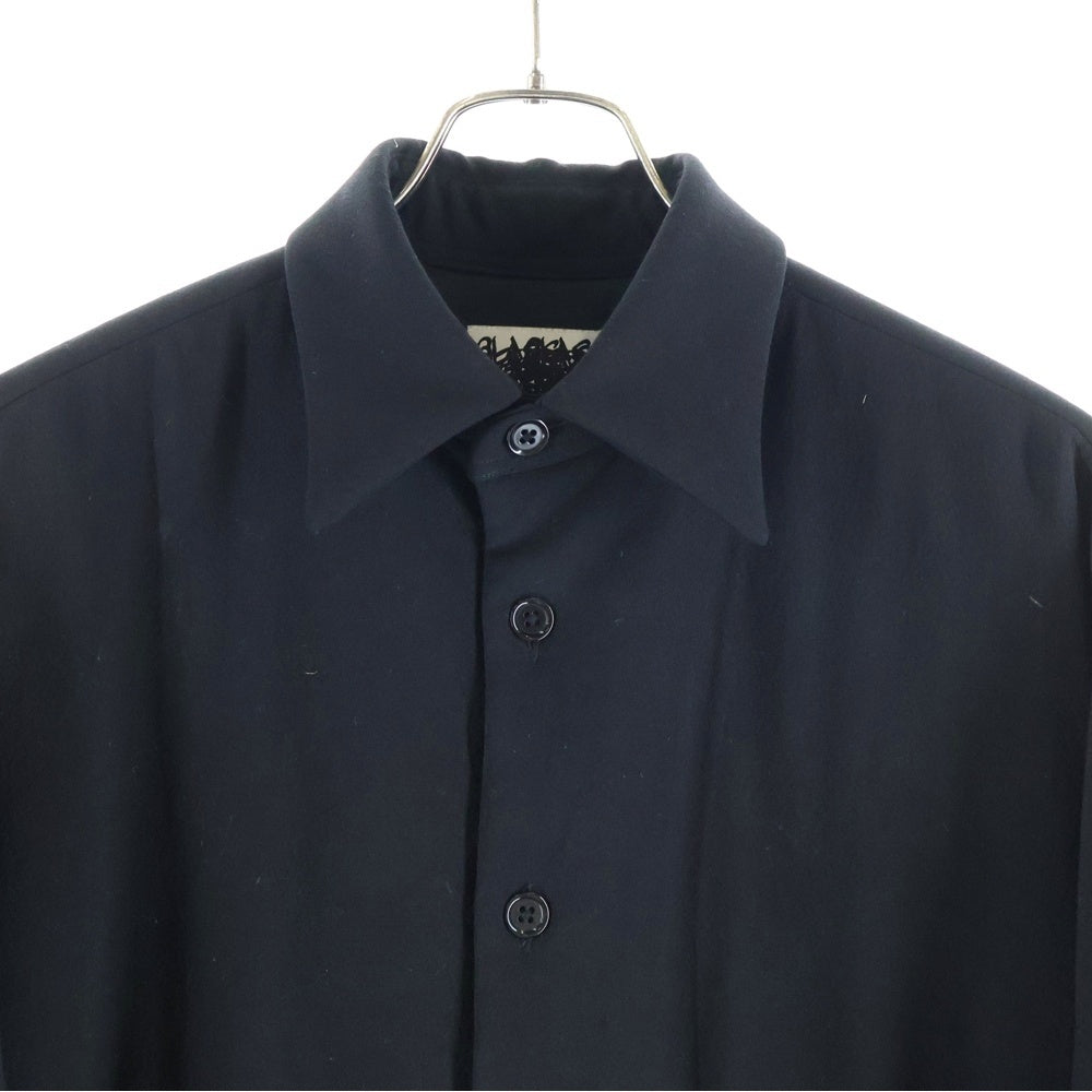 CLASS(クラス) 4WAY Super Stretch Wool Shirt Blouson スーパー ストレッチ ウールストレッチ ブルゾン ブラック