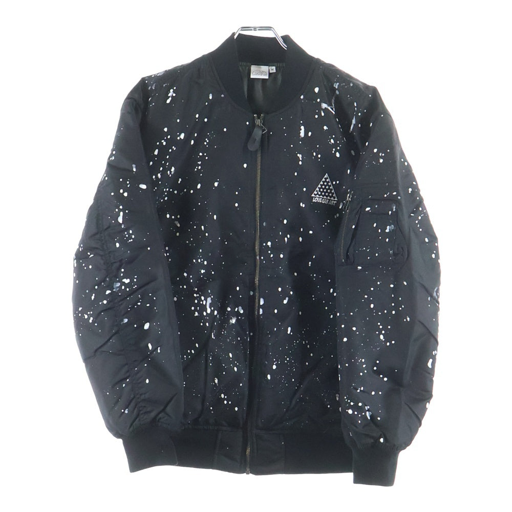 LOVE EAR ART(ラブ イヤー アート) Paint Embroidery MA-1 ジャケット