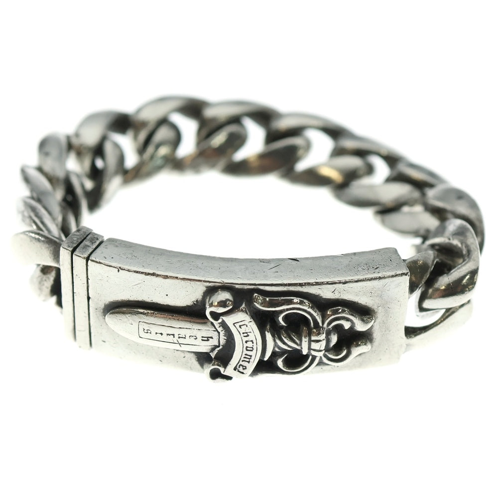 CHROME HEARTS(クロムハーツ) ID DAGGER ダガーIDクラシックリンクブレスレット 11LINK シルバー