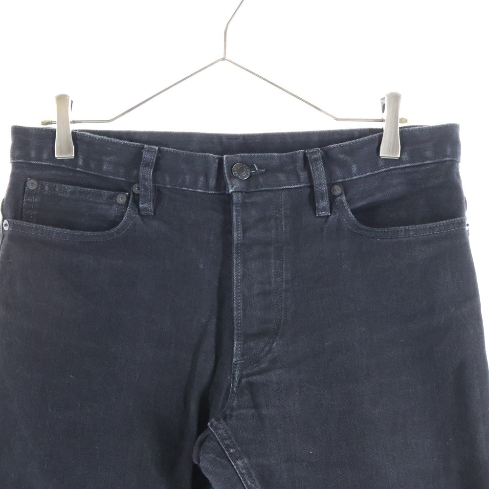 MINEDENIM(マインデニム) S.Slim STR スリム ボタンフライ ストレッチデニム パンツ ジーンズ ブラック