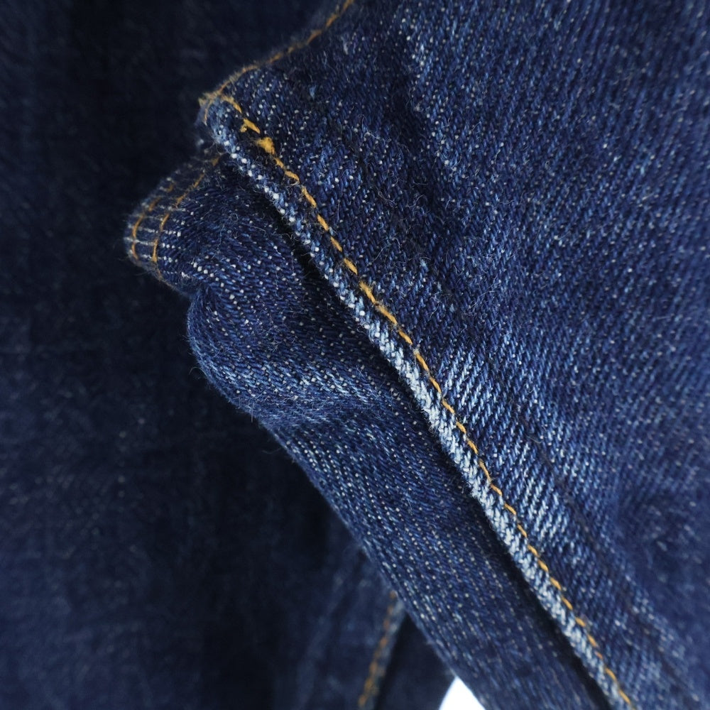 A.P.C(アーペーセー) ボタンフライ ストレート ストレッチデニム パンツ ジーンズ インディゴ