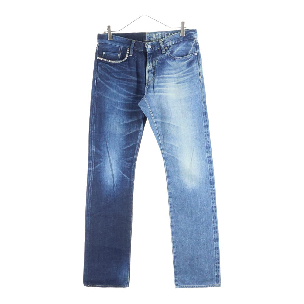 HYSTERIC GLAMOUR(ヒステリックグラマー) STRAIGHT DENIM PANTS HRLR 