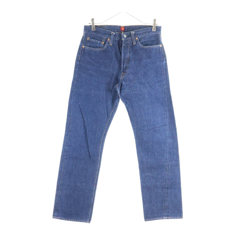 RESOLUTE(リゾルト) 710 ボタン裏10 ボタンフライ ストレートデニム パンツ ジーンズ インディゴ