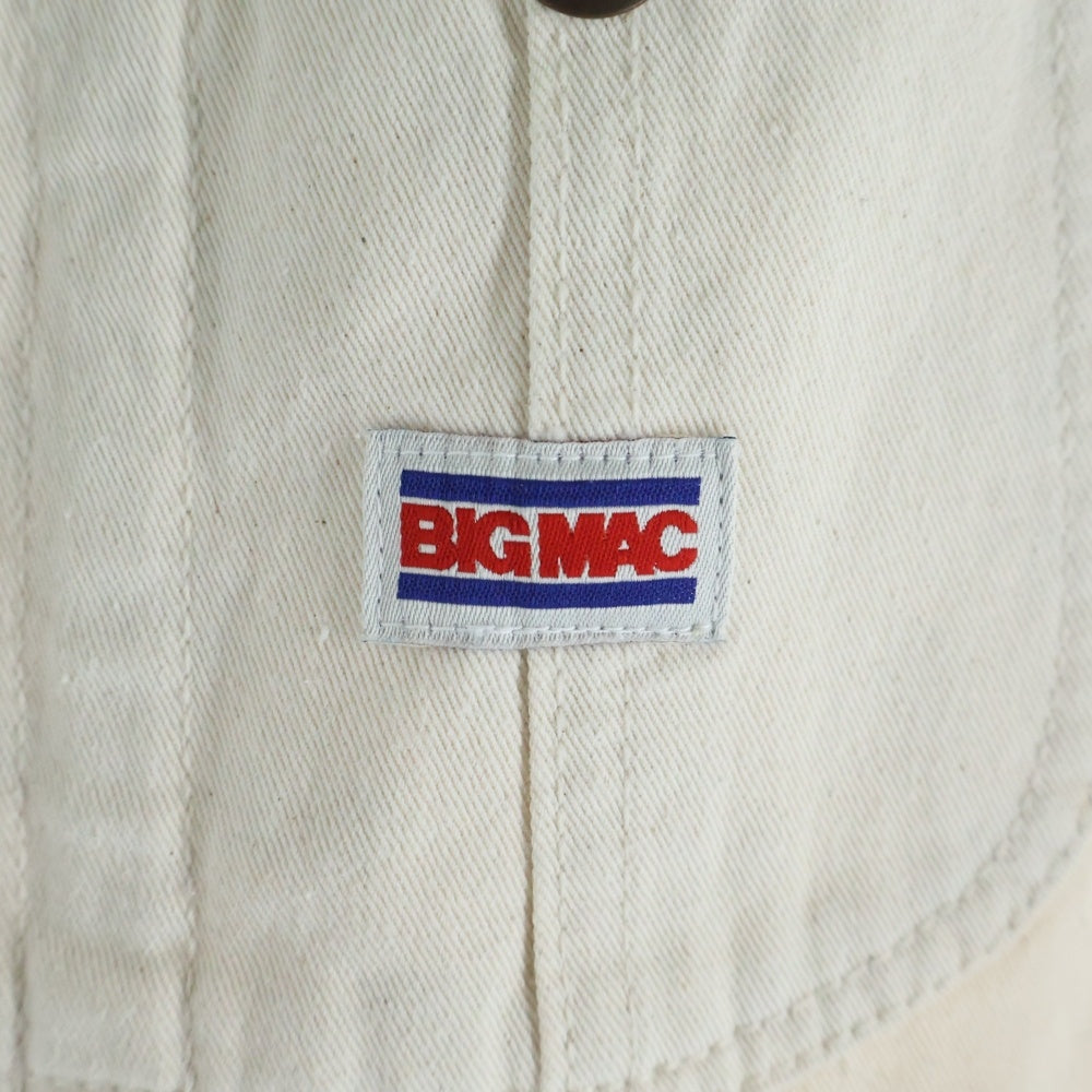 BIGMAC(ビッグマック) 80s VINTAGE OVERALL ヴィンテージ オーバーオール デニム ホワイト