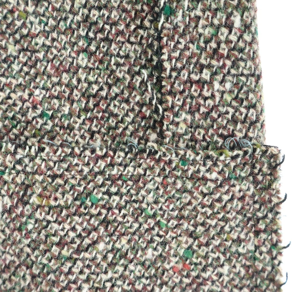 COMME des GARCONS HOMME PLUS(コムデギャルソンオムプリュス) 00s EVER GREEN Inside out Tweed Jacket PTーJ201 AD2007 エバーグリーン インサイドアウト ツイード ジャケット ブラウン