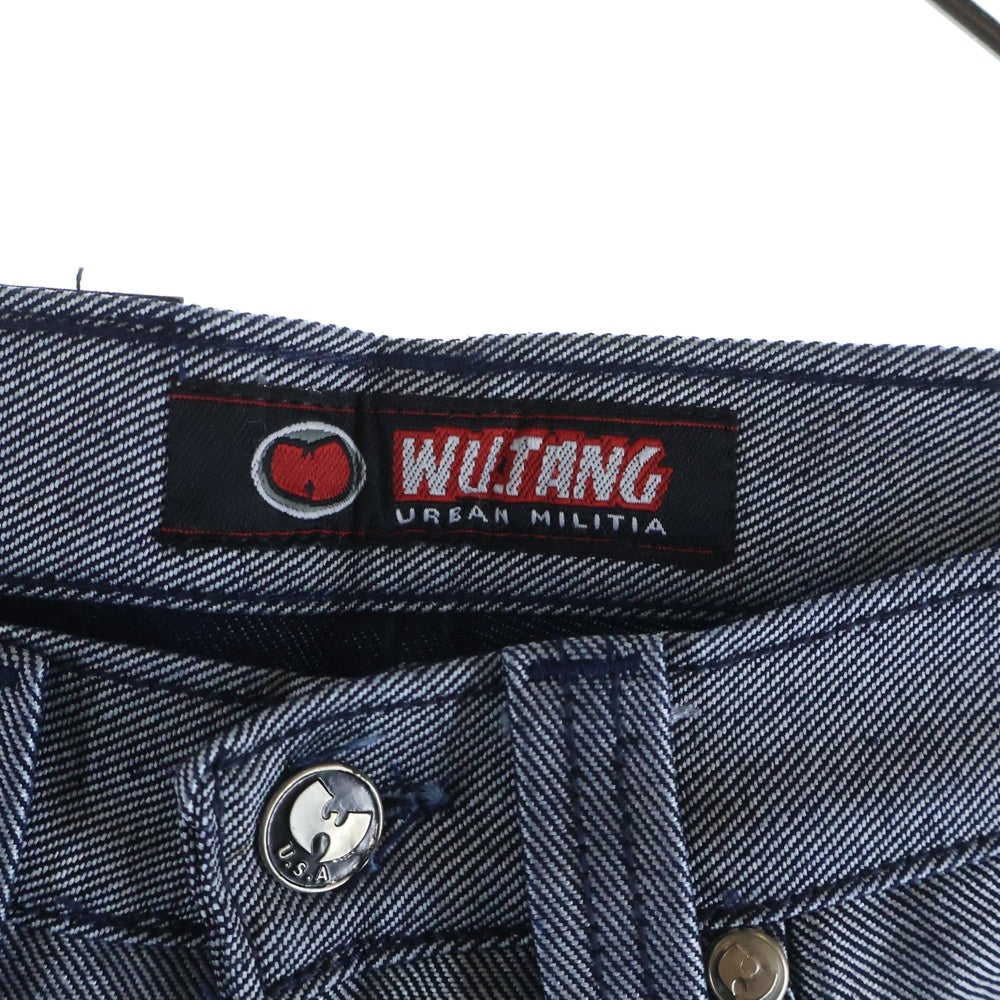 VINTAGE(ヴィンテージ) WU-TANG ペインター シルバー デニム