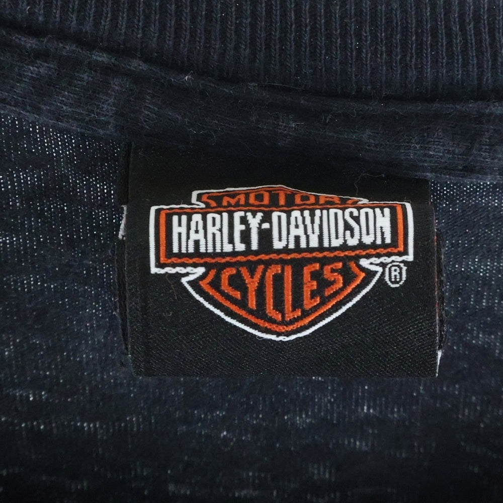 VINTAGE(ヴィンテージ) 00s HARLEY DAVIDSON JOKER L/S ハーレーダビッドソン ジョーカー ロンT 長袖カットソー ブラック