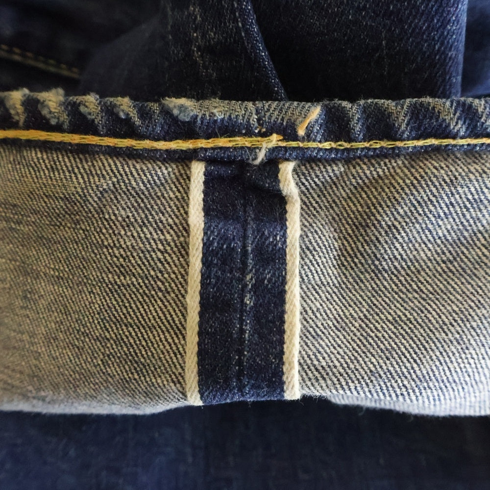 Levi's(リーバイス) 60-70s VINTAGE 501 BIG E ボタン裏刻印4 Aタイプ 両面タブ デニムパンツ インディゴ