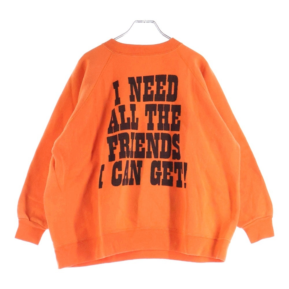 VINTAGE(ヴィンテージ) 60s SPRUCE PEANUTS SWEAT ピーナッツ スウェット 両面プリント オレンジ
