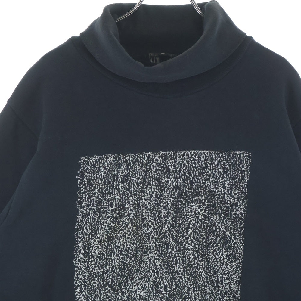 RAF SIMONS(ラフシモンズ) 03AW Archive Closer High Neck Print Sweat アーカイブ クローザー期 ハイネック スウェット ブラック