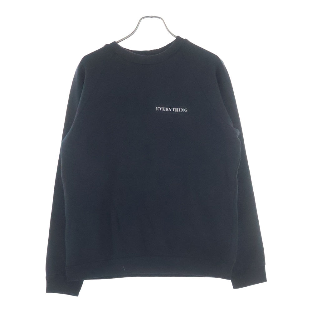 RAF SIMONS(ラフシモンズ) 01AW Archive Riot Riot Riot Patch Work Sweat ライオット期 パッチワーク スウェット ブラック