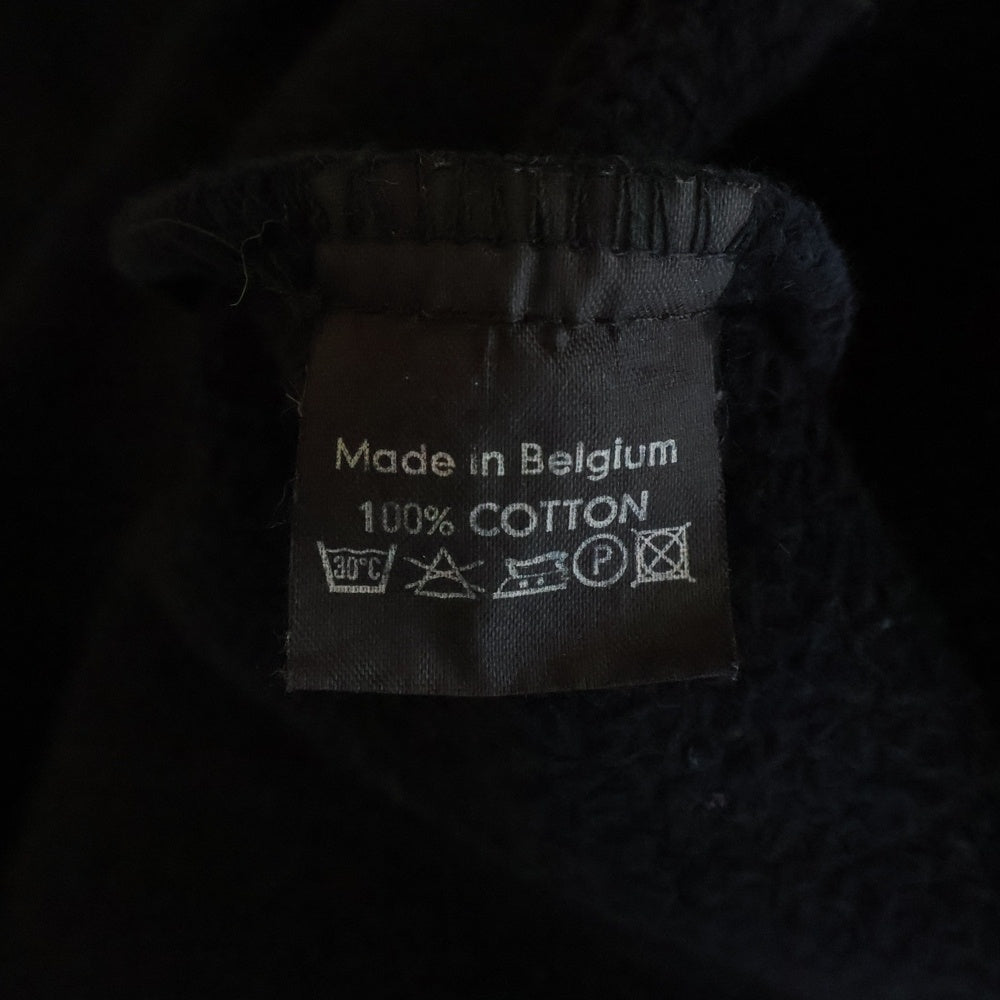 RAF SIMONS(ラフシモンズ) 01AW Archive Riot Riot Riot Patch Work Sweat ライオット期 パッチワーク スウェット ブラック