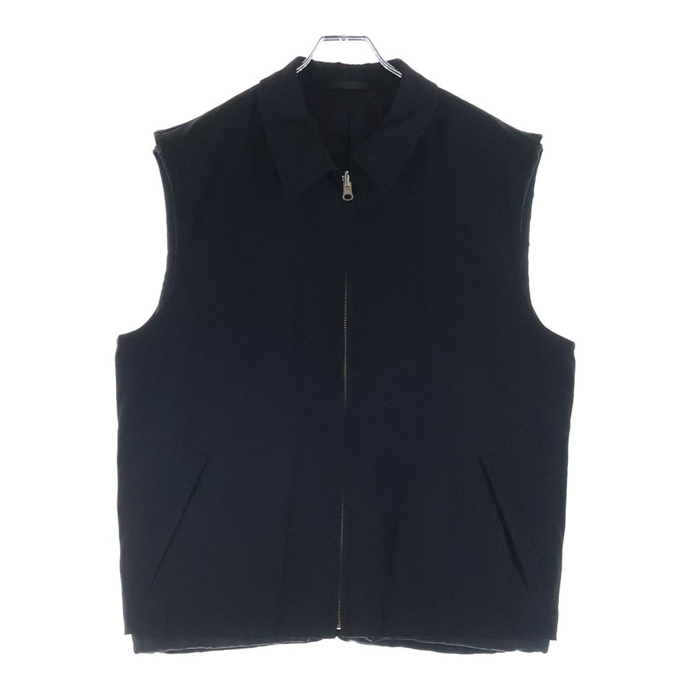 COMME des GARCONS HOMME PLUS(コムデギャルソンオムプリュス) 94AW archive 縮絨期 ウール 中綿 ジップアップベスト リバーシブル PJ-040850 ブラック