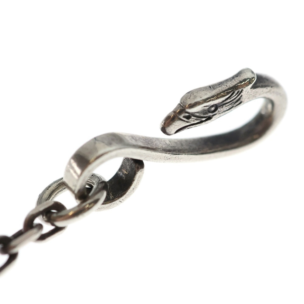 goro's(ゴローズ) メタル付きホイール 細角チェーン ネックレスチェーン シルバー/ゴールド