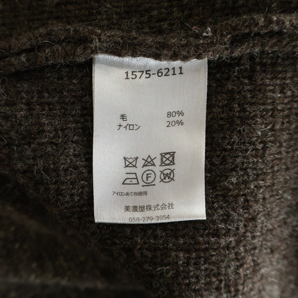PENDLETON(ペンドルトン) ネイティブ柄 ボタンレス カーディガン ブラウン