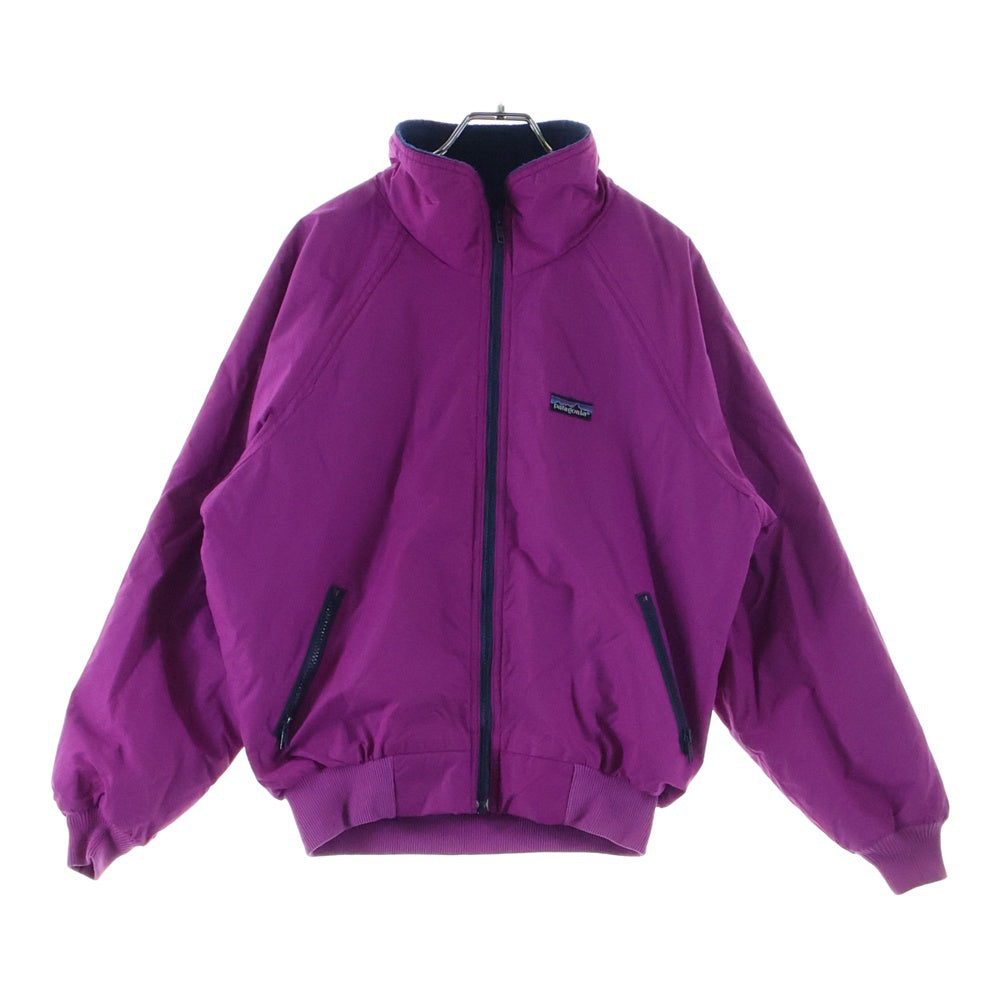 PATAGONIA(パタゴニア) 80s VINTAGE シェルドシンチラジャケット ジップアップ アウター USA製 パープル 28109 レディース