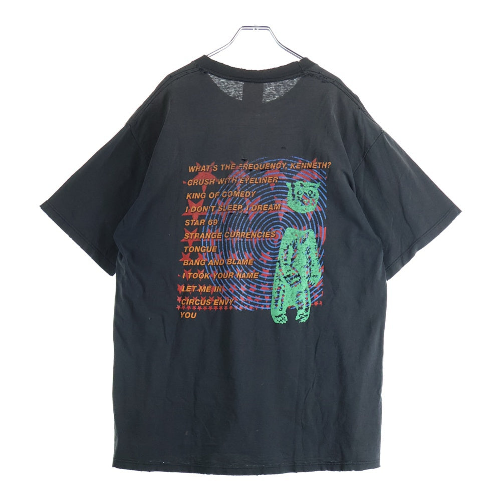 VINTAGE(ヴィンテージ) 90s R.E.M. Monster Tee アールイーエム バンドTシャツ 両面プリント 半袖Tシャツ カットソー ブラック