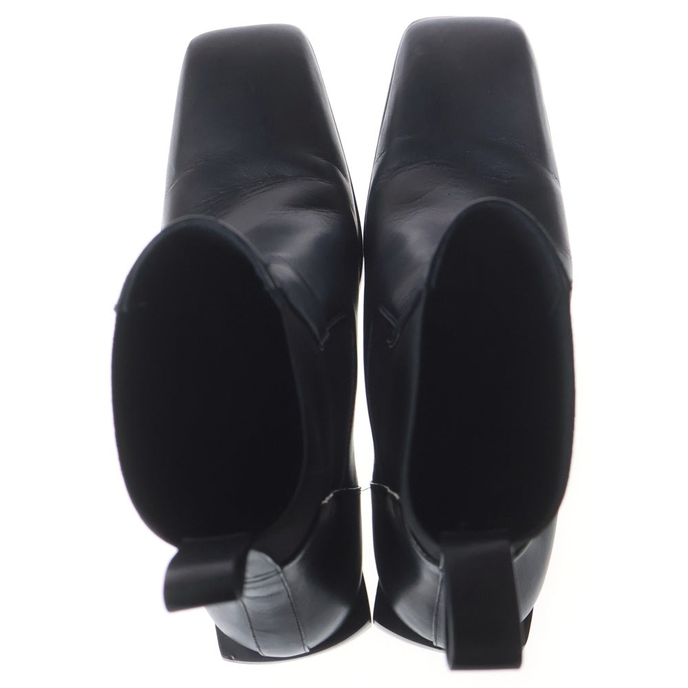 Rick Owens(リックオウエンス) 25AW Concordians Heeled Sliver Chelsea Boots コンコルディアンズ ヒール シルバーブーツ ブラック RU02D6820