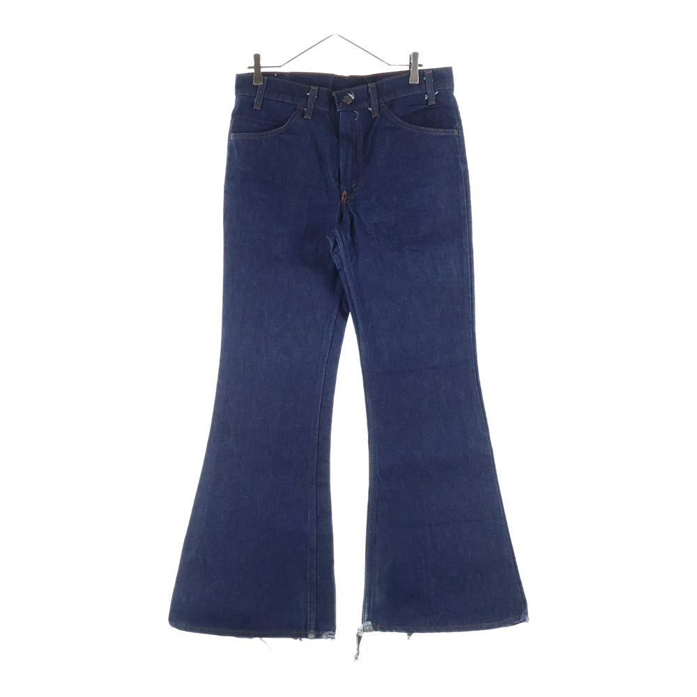 Levi's(リーバイス) 80s VINTAGE 684 ビッグベルジーンズ デニムパンツ オレンジタブ スモールe ブルー