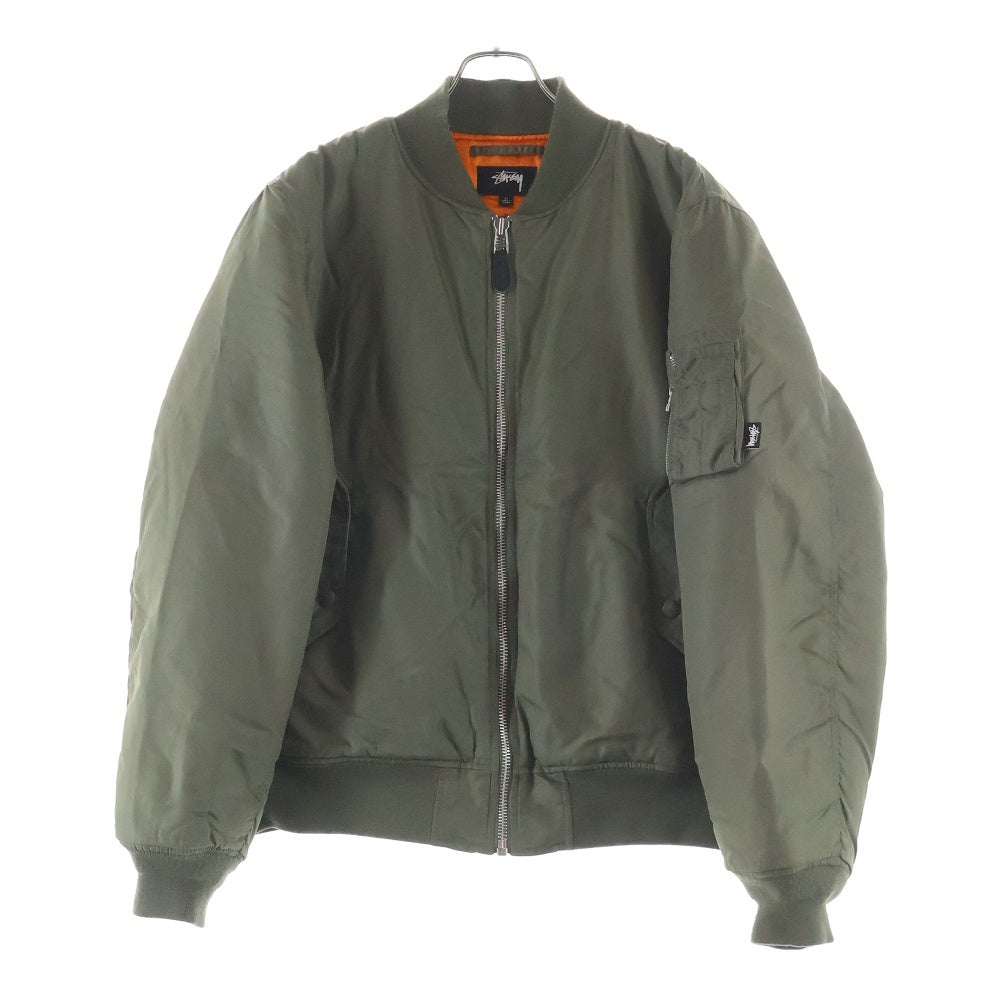 STUSSY(ステューシー) ×CDG MA-1 Jacket 40周年記念 コムデギャルソン コラボ ジャケット カーキ