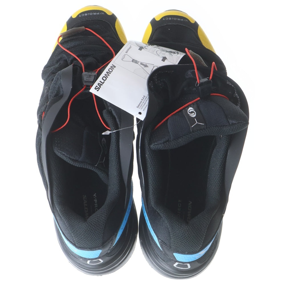 SALOMON(サロモン) ×Y PROJECT SPEEDCROSS 3 476423 ×ワイプロジェクト スピードクロス ローカットスニーカー ブラック US11.5/29.5cm