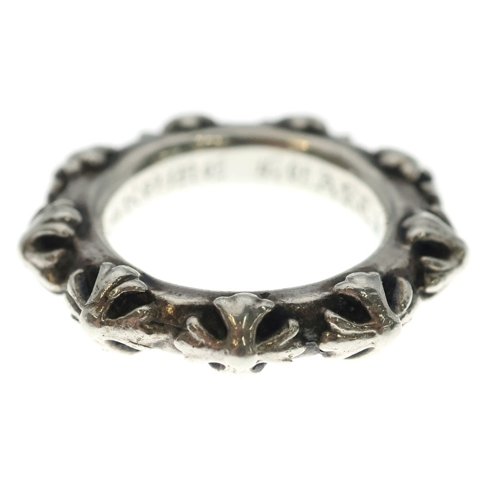CHROME HEARTS(クロムハーツ) CROSS BAND クロスバンド リング シルバー BCA342