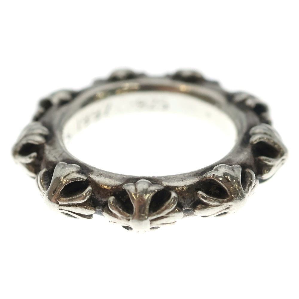 CHROME HEARTS(クロムハーツ) CROSS BAND クロスバンド リング シルバー BCA342