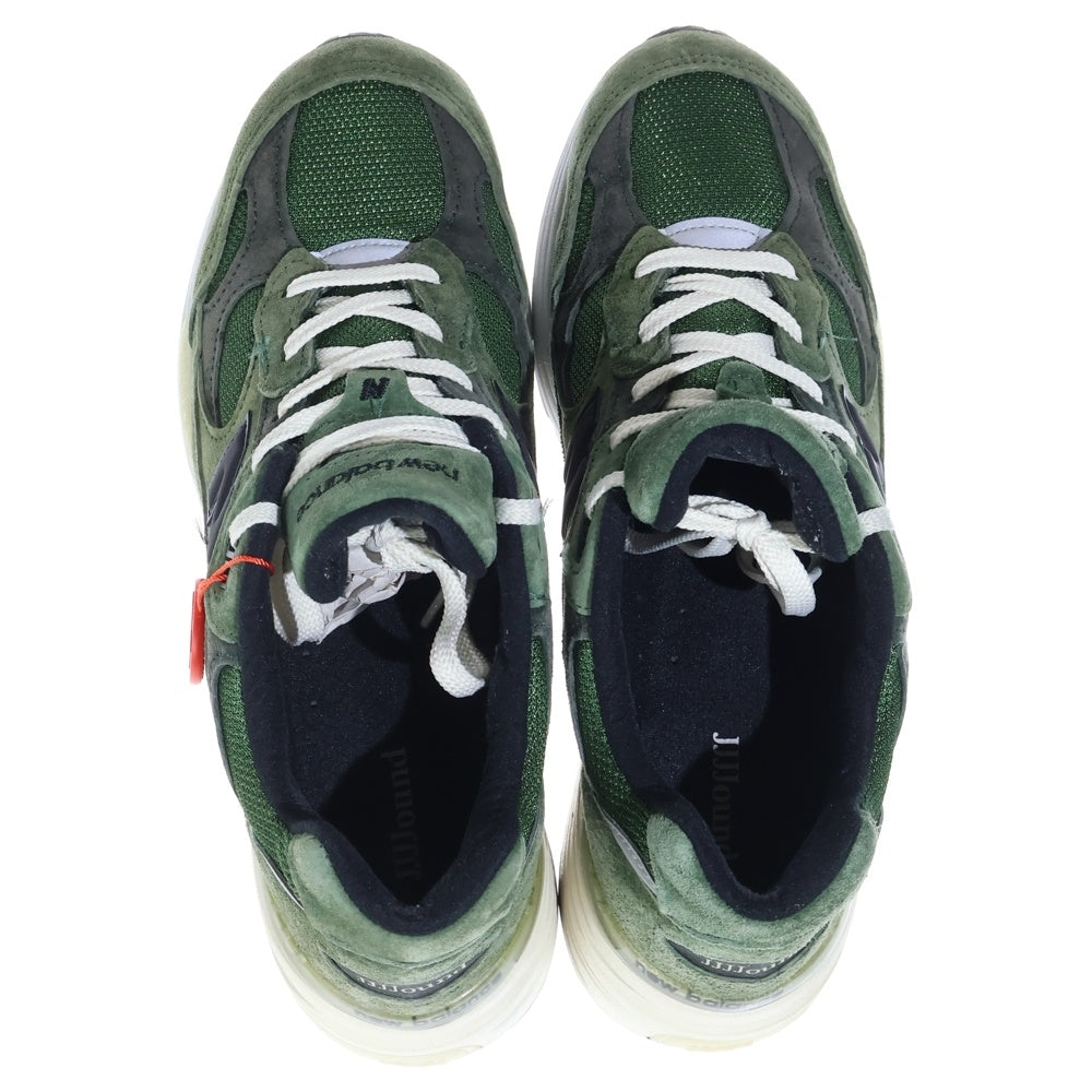 New Balance(ニューバランス) ×JJJJound 992 ジョウンド スウェード ローカット スニーカー グリーン US9.5/27.5cm M992JJ