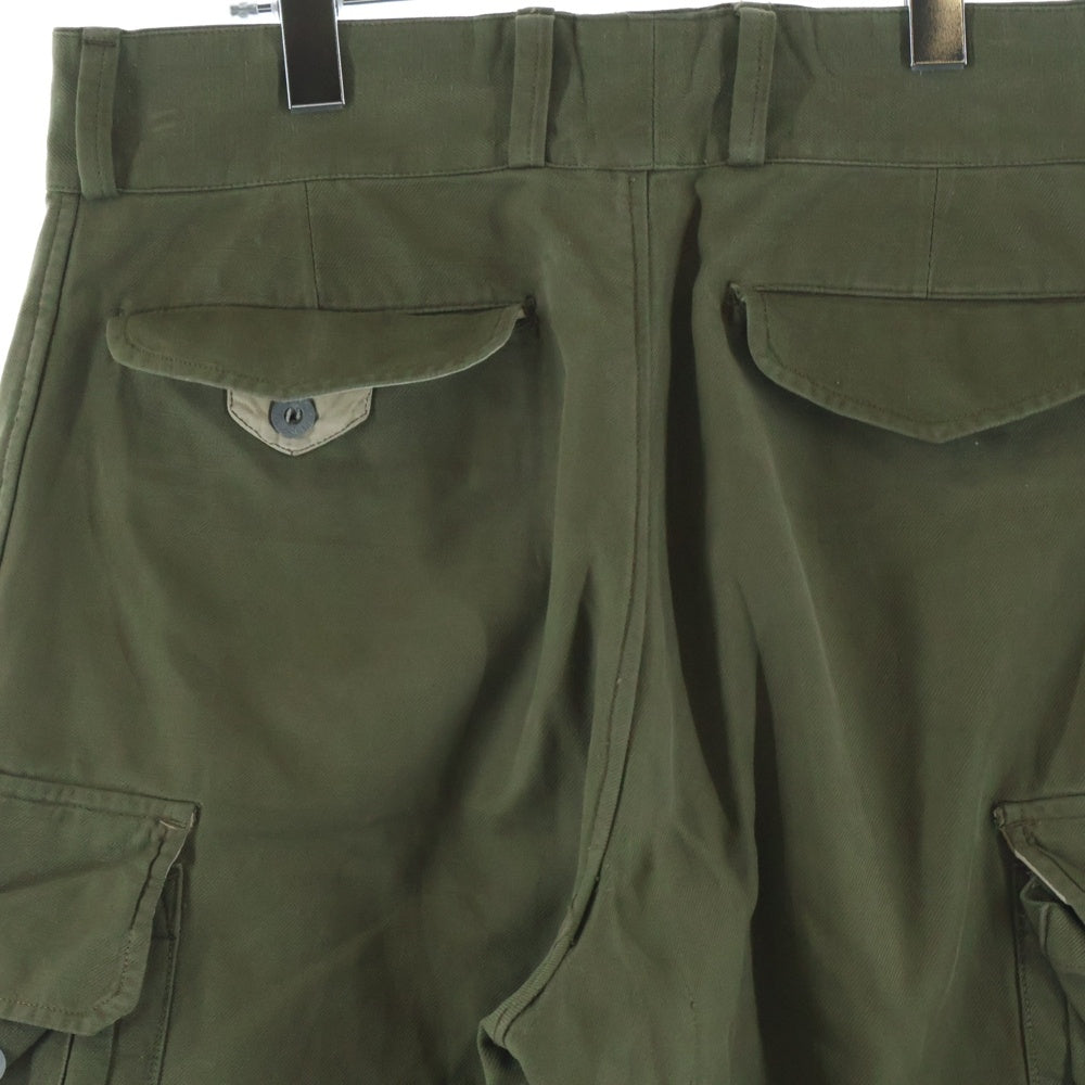 VINTAGE(ヴィンテージ) 50S VINTAGE FRENCH ARMY M47 MILITARY PANT HB フランス軍 M47 前期 メタルボタン カーゴパンツ カーキ