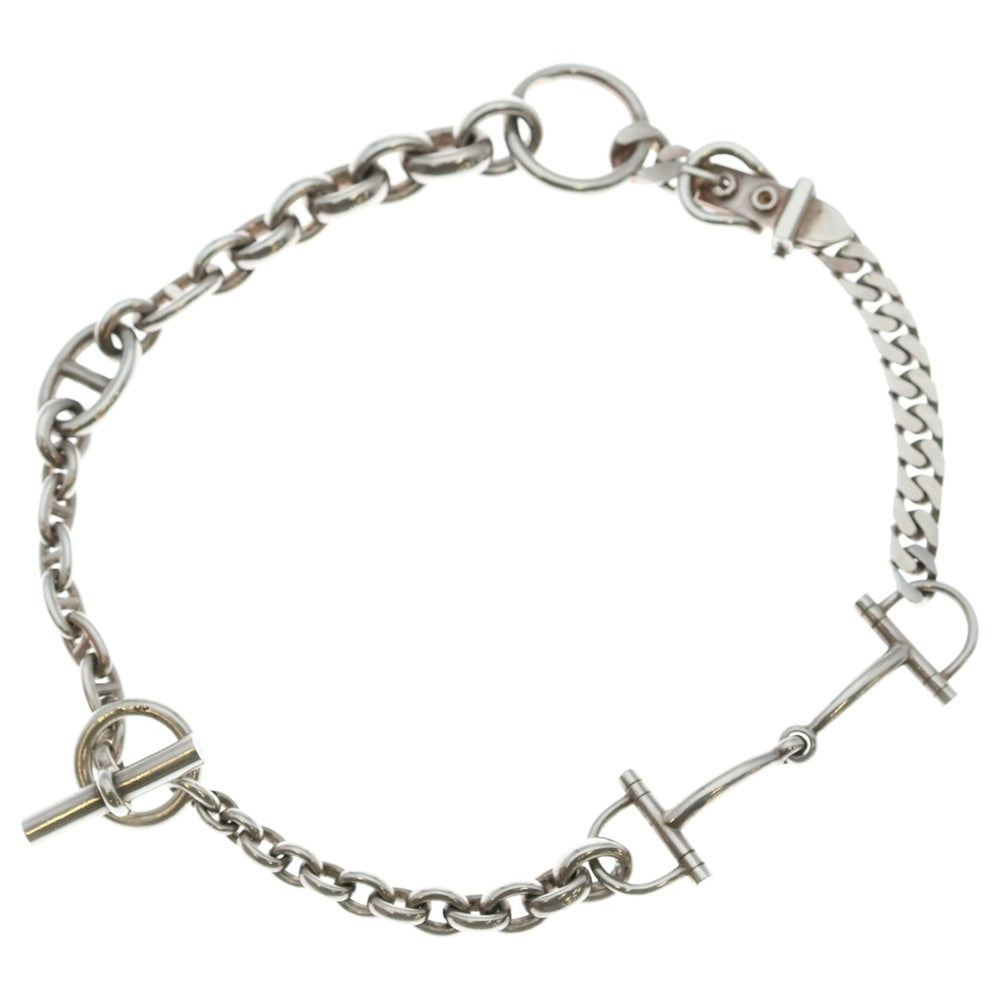 HERMES(エルメス) 00s Pele Mele Necklace silver925 ペールメール ネックレス 5ピース シルバー