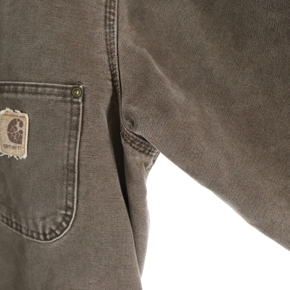 CARHARTT(カーハート) 90s MICHIGAN CHORE COAT ミシガン チョア コート カバーオール 裏ブランケット アウター ジャケット ブラウン C02CHT