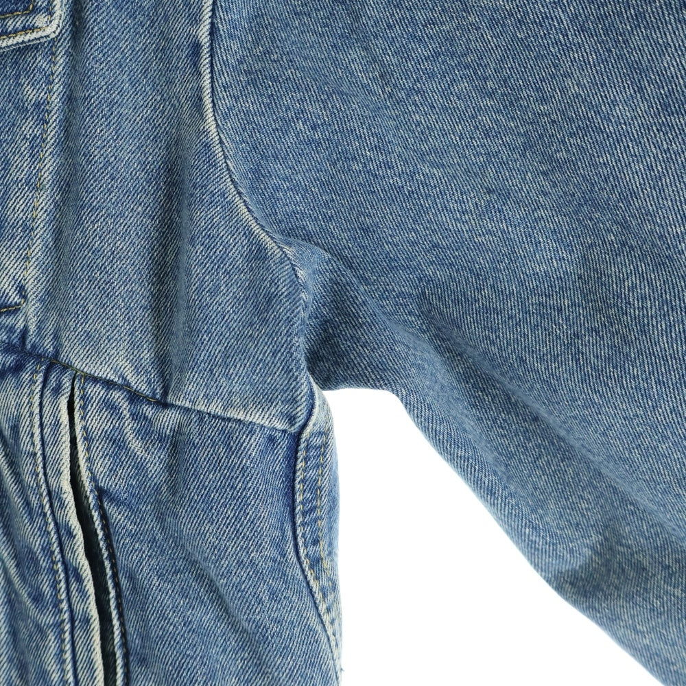 BALENCIAGA(バレンシアガ) 16AW Swing Denim Jacket 再構築 スウイングデニムジャケット ジージャン インディゴ 446443 TSB06