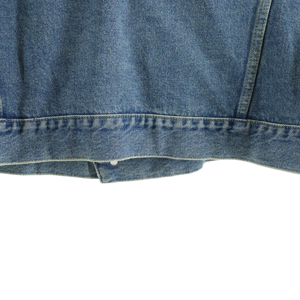 BALENCIAGA(バレンシアガ) 16AW Swing Denim Jacket 再構築 スウイングデニムジャケット ジージャン インディゴ 446443 TSB06