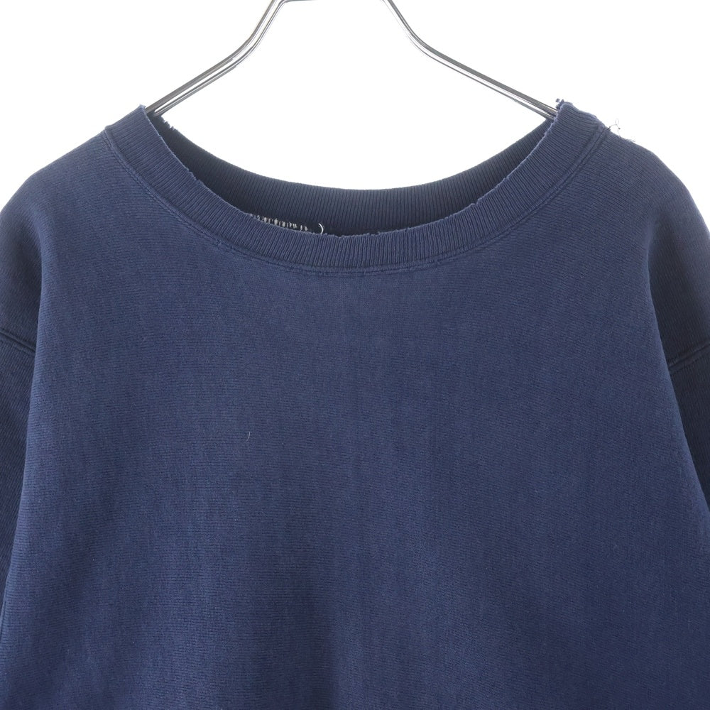 CHAMPION(チャンピオン) 80s VINTAGE REVERSE WEAVE ヴィンテージ リバース ウィーブ 目無し トリコタグ プルオーバー スウェット トレーナー ネイビー