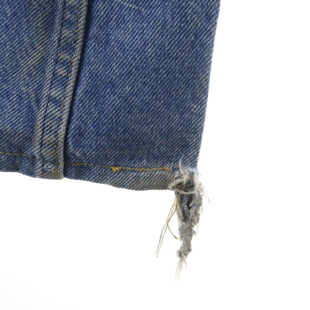Levi's(リーバイス) 70s VINTAGE 684 ヴィンテージ オレンジタブ ビッグe ボタン裏刻印4 ビッグベルジーンズ フレアデニムパンツ インディゴ