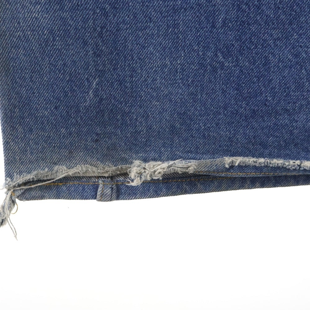 Levi's(リーバイス) 70s VINTAGE 684 ヴィンテージ オレンジタブ ビッグe ボタン裏刻印4 ビッグベルジーンズ フレアデニムパンツ インディゴ