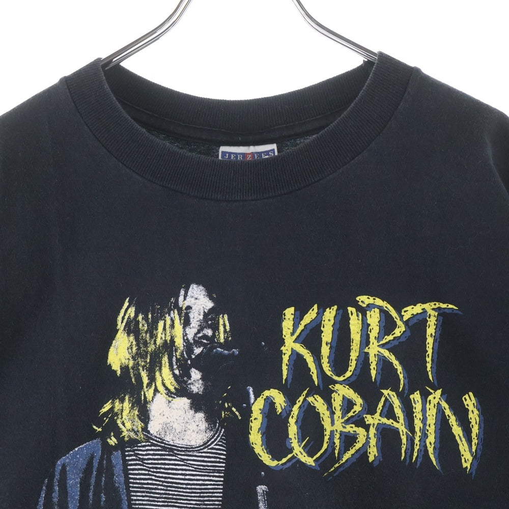 VINTAGE(ヴィンテージ) 00s KURT COBAIN TEE カートコバーン バンド 半袖Tシャツ カットソー ブラック