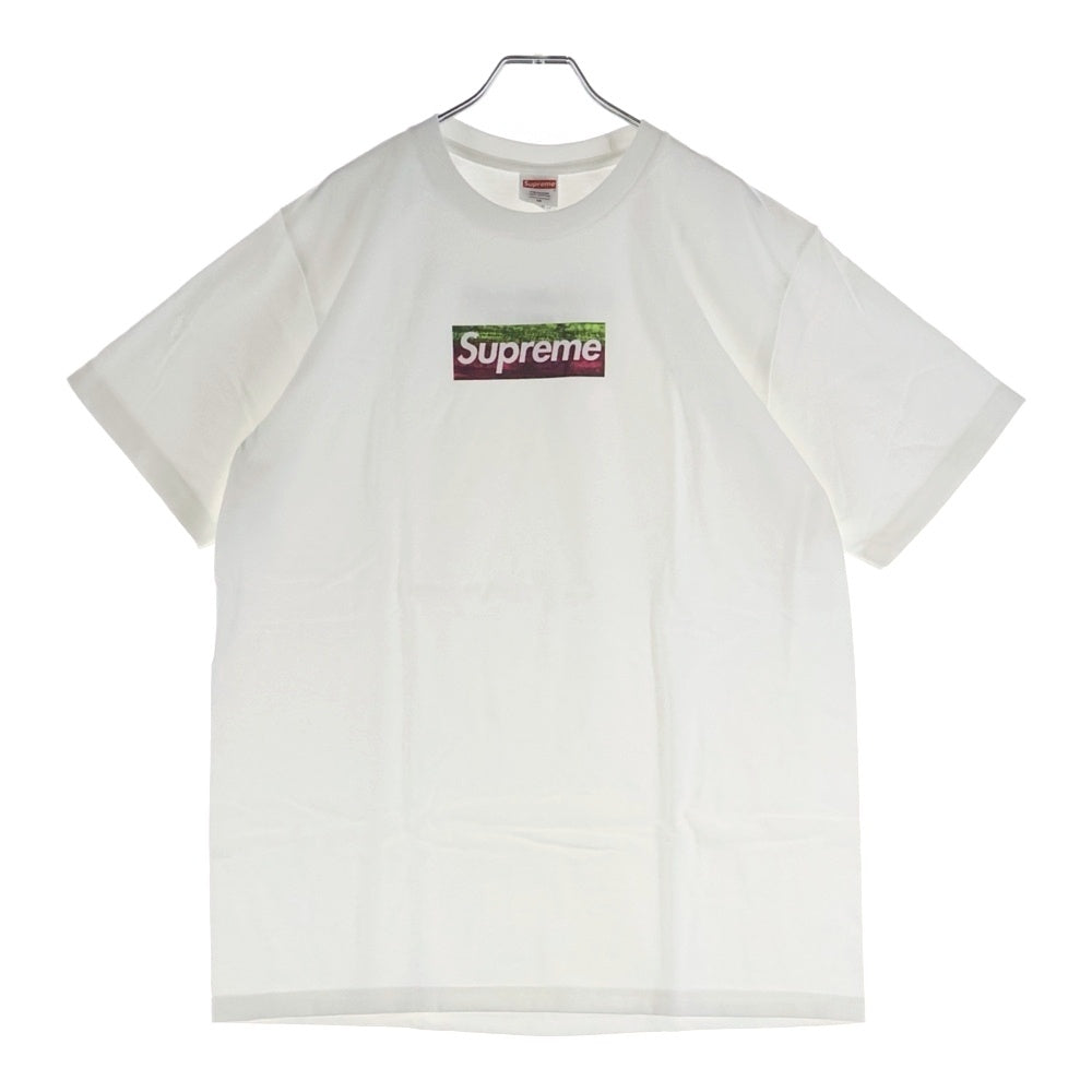 SUPREME(シュプリーム) 25SS Los Angeles Fire Relief Box Logo Tee ロサンゼルス ボックスロゴ 半袖Tシャツ ホワイト
