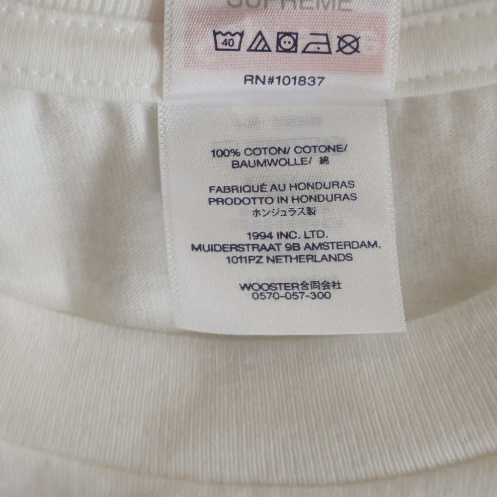 SUPREME(シュプリーム) 25SS Los Angeles Fire Relief Box Logo Tee ロサンゼルス ボックスロゴ 半袖Tシャツ ホワイト