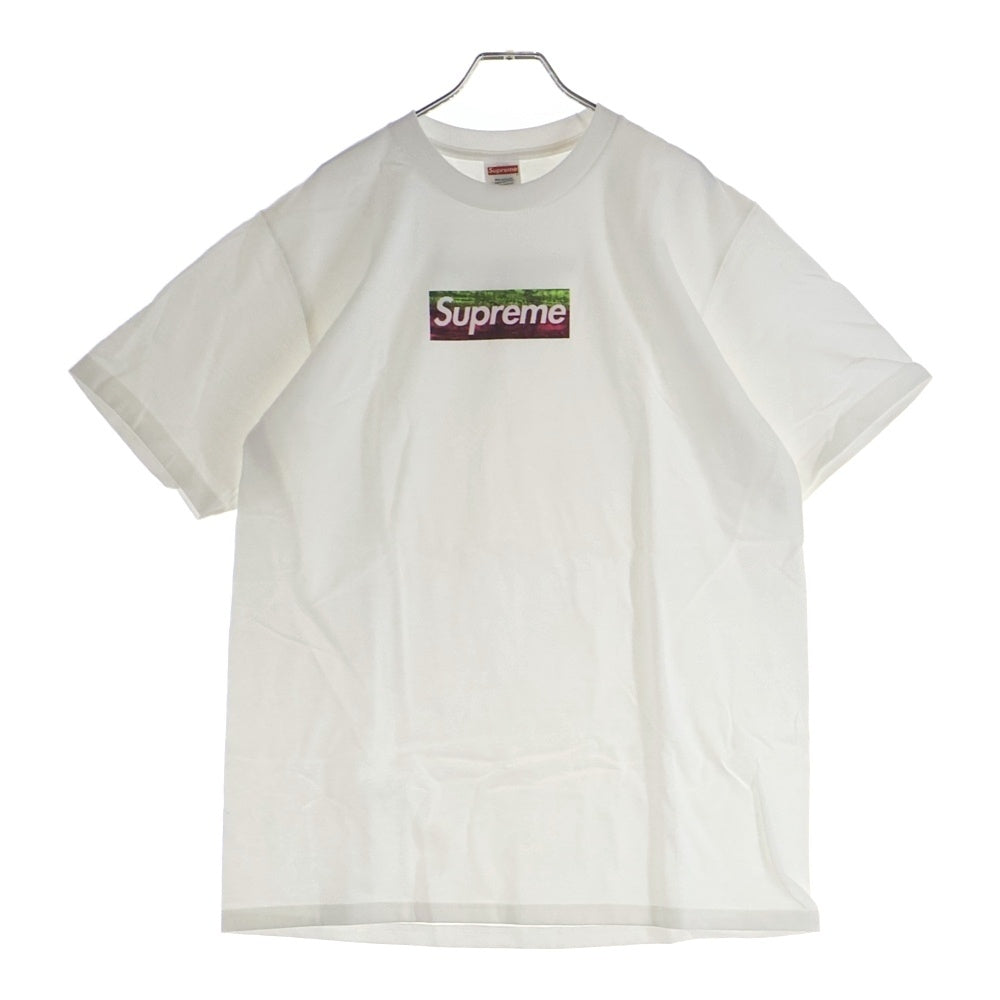SUPREME(シュプリーム) 25SS Los Angeles Fire Relief Box Logo Tee ロサンゼルス ボックスロゴ 半袖Tシャツ ホワイト