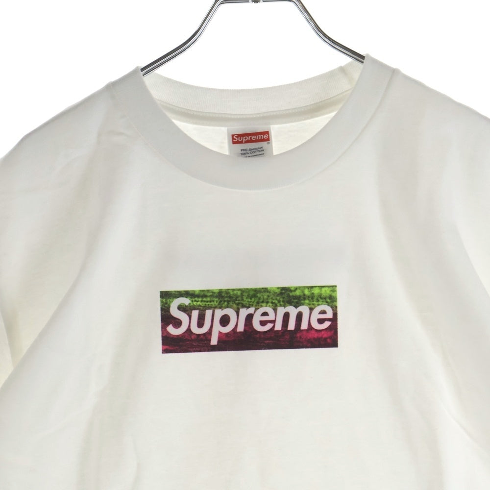 SUPREME(シュプリーム) 25SS Los Angeles Fire Relief Box Logo Tee ロサンゼルス ボックスロゴ 半袖Tシャツ ホワイト