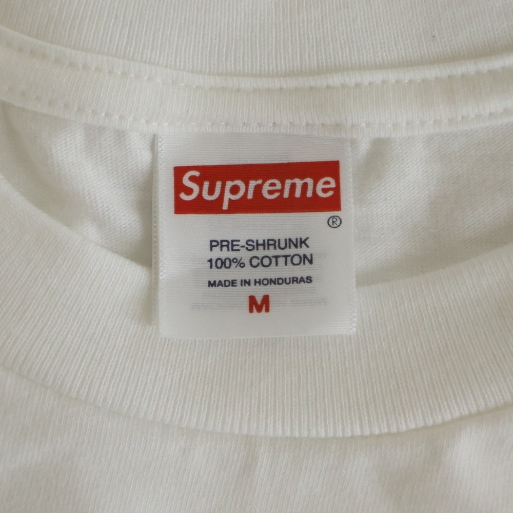 SUPREME(シュプリーム) 25SS Los Angeles Fire Relief Box Logo Tee ロサンゼルス ボックスロゴ 半袖Tシャツ ホワイト