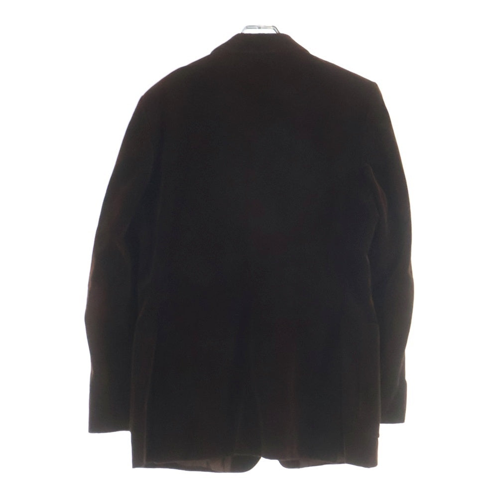 YVES SAINT LAURENT(イヴサンローラン) 80s Corduroy 2B Tailored Jacket コーデュロイ テーラードジャケット フランス製 ブラウン