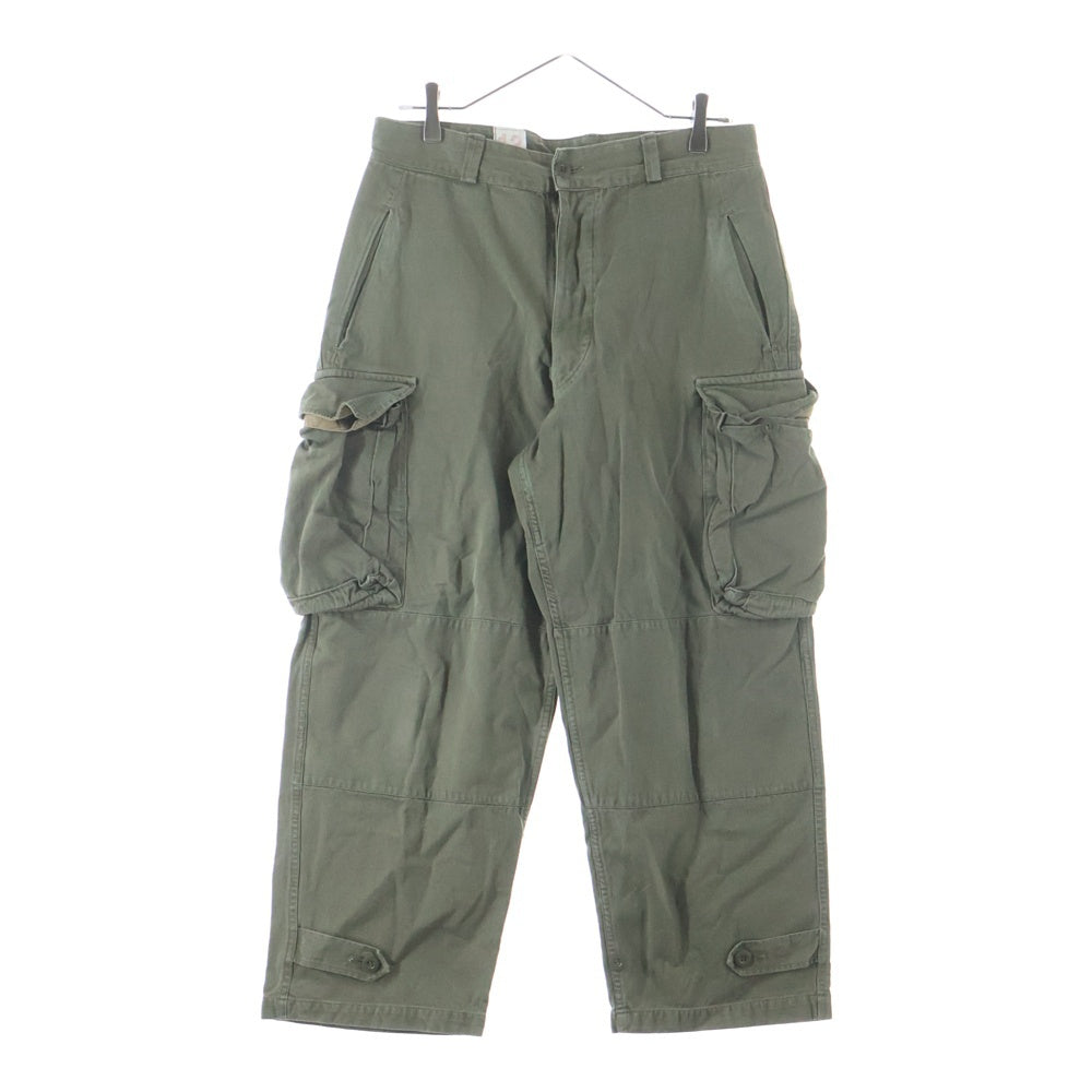 VINTAGE(ヴィンテージ) 60s FRENCH ARMY M47 MILITARY PANT HB フランス軍 M47 後期 ヘリンボーン ミリタリー カーゴパンツ カーキ